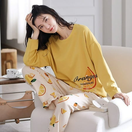 CoCopeaunt The new pajamas female spring and autumn cotton long-sleeved pants home wear set cartoon cute pajamas set sleepwear pajama
CoCopeaunt The new pajamas female spring and autumn cotton long-sleeved pants home wear set cartoon cute pajamas set sleepwear pajama