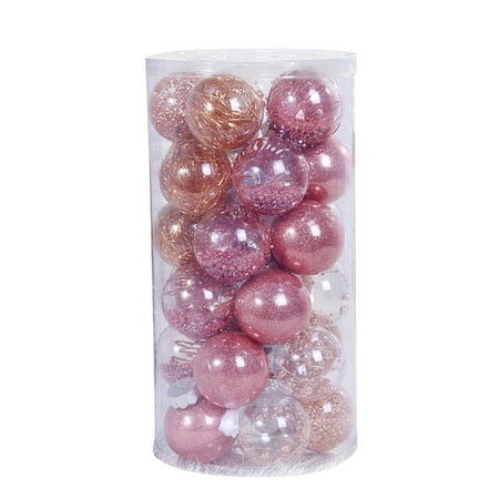 Decor Store 30Pcs/Box Christmas Balls Colorful Electroplating Decorative Festival Multi-purpose Wedding Arrangement DIY Xmas Tree Hanging Balls Pendants Party Decor for Holiday
Decor Store 30Pcs/Box Christmas Balls Colorful Electroplating Decorative Festival Multi-purpose Wedding Arrangement DIY Xmas Tree Hanging Balls Pendants Party Decor for Holiday