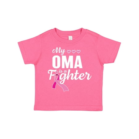 Inktastic Breast Cancer Awareness My Oma is a Fighter Gift Toddler Boy or Toddler Girl T-Shirt
Inktastic Breast Cancer Awareness My Oma is a Fighter Gift Toddler Boy or Toddler Girl T-Shirt