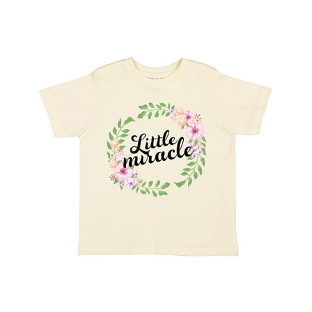 Inktastic Little Miracle with Textured Floral Circle Gift Toddler Boy or Toddler Girl T-Shirt
Inktastic Little Miracle with Textured Floral Circle Gift Toddler Boy or Toddler Girl T-Shirt