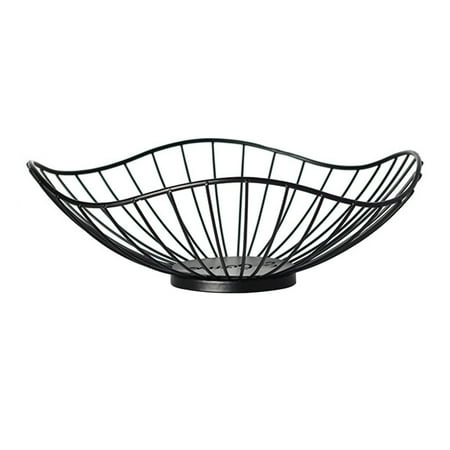 Homemaxs 1pc Creative Household Iron Art Fruit Container Holder Snack Bowl Plate for Home Restaurant Hotel (Black)
Homemaxs 1pc Creative Household Iron Art Fruit Container Holder Snack Bowl Plate for Home Restaurant Hotel (Black)