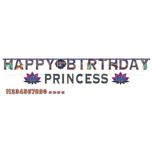 Aladdin Jumbo Letter Banner Kit (1ct)
