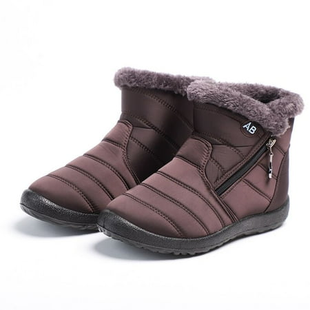 Waterproof Fleece Liner Snow Boots Ankle Thermal Insulated Round Toe Flat Shoes Women s Footwear
Waterproof Fleece Liner Snow Boots Ankle Thermal Insulated Round Toe Flat Shoes Women s Footwear