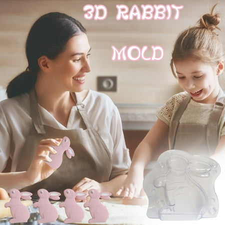 Fjofpr Clearance Cake Mould 3D Bunny Shape Plastic Cake Chocolate Mold DIY Handmade Baking Mold
Fjofpr Clearance Cake Mould 3D Bunny Shape Plastic Cake Chocolate Mold DIY Handmade Baking Mold