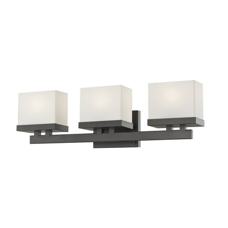 3-Light Vanity in Bronze Finish