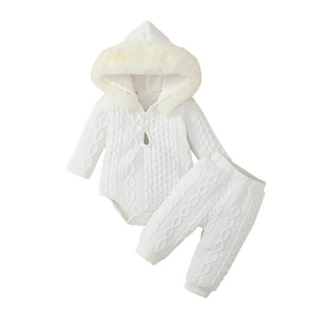 Bjutir Cute Outfits Set For Boys Girls Toddler Winter Hooded Crawl Suit Long Sleeves Jumpsuit And Long Pants Warm Two Piece Set Casual Triangle Crawl Suit 
Bjutir Cute Outfits Set For Boys Girls Toddler Winter Hooded Crawl Suit Long Sleeves Jumpsuit And Long Pants Warm Two Piece Set Casual Triangle Crawl Suit