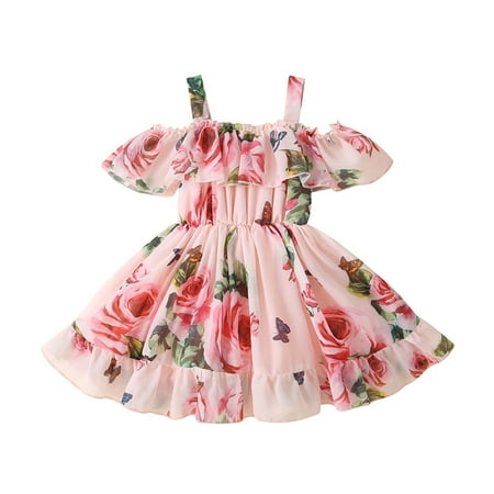 Musuos Kids Baby Girls Fashion Off Shoulder Floral Print Dress Stylish Dress for Children Girls
Musuos Kids Baby Girls Fashion Off Shoulder Floral Print Dress Stylish Dress for Children Girls