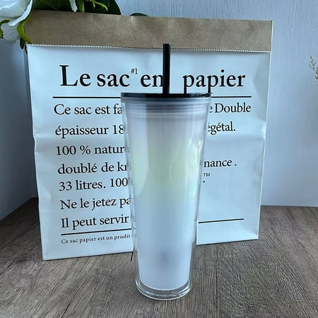 KEVCHE Gradient Double Layer Plastic Straw Water Cup Gift Cup Temperature Sensitive Color-Changing Cup
KEVCHE Gradient Double Layer Plastic Straw Water Cup Gift Cup Temperature Sensitive Color-Changing Cup
