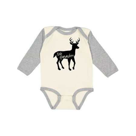 Inktastic New Hampshire Black Deer Silhouette Boys or Girls Long Sleeve Baby Bodysuit
Inktastic New Hampshire Black Deer Silhouette Boys or Girls Long Sleeve Baby Bodysuit