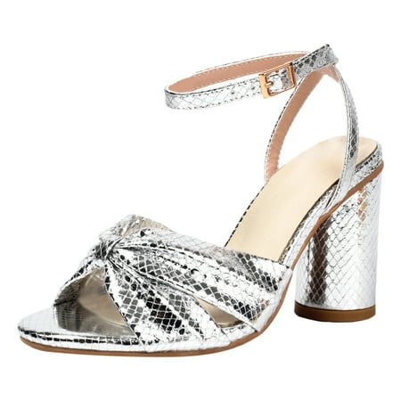 QYZEU Cute Sandals for Women Shiny Open Toe Thick High Heels Ankle Buckle Strap Sandals Fashion Sandals Causal Breathable Lightweight Sandals Silver 42
QYZEU Cute Sandals for Women Shiny Open Toe Thick High Heels Ankle Buckle Strap Sandals Fashion Sandals Causal Breathable Lightweight Sandals Silver 42