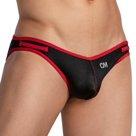 Cover Male CMI051 Sporty Pouch Bikini Brief Black