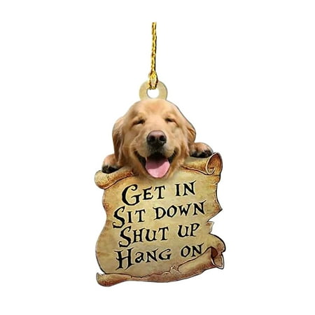 Pgeraug Car decoration Double-sided Car Dog Pendant Car Key Backpack Accessories Pendant Hangs B
Pgeraug Car decoration Double-sided Car Dog Pendant Car Key Backpack Accessories Pendant Hangs B