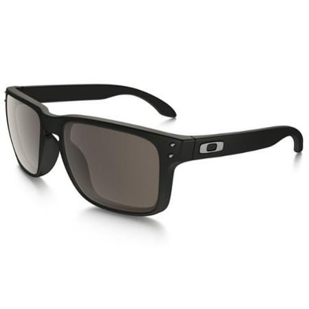 UPC 700285385174 product image for Oakley HOLBROOK OO9102 02 Polished Black Grey Polarized Lens sunglasses | upcitemdb.com