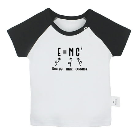 iDzn E=MC2 Energy Milk Cuddles Funny T shirt For Baby Newborn Babies T-shirts Infant Tops 0-24M Kids Graphic Tees Clothing (Short Black Raglan T-shirt 6-12 Months)
iDzn E=MC2 Energy Milk Cuddles Funny T shirt For Baby Newborn Babies T-shirts Infant Tops 0-24M Kids Graphic Tees Clothing (Short Black Raglan T-shirt 6-12 Months)