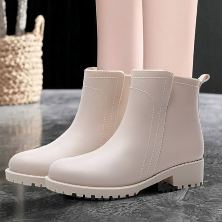 Rain Shoes Punk Style Snow Boots Women Non Slip Socks Inside Rain Boots Outdoor Rubber Water Shoes
Rain Shoes Punk Style Snow Boots Women Non Slip Socks Inside Rain Boots Outdoor Rubber Water Shoes