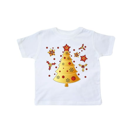 Inktastic Red and Gold Christmas Tree with Flowers Gift Toddler Boy or Toddler Girl T-Shirt
Inktastic Red and Gold Christmas Tree with Flowers Gift Toddler Boy or Toddler Girl T-Shirt