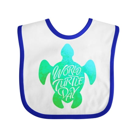 Inktastic World Turtle Day with Sea Turtle in Green and Blue. Gift Baby Boy or Baby Girl Bib
Inktastic World Turtle Day with Sea Turtle in Green and Blue. Gift Baby Boy or Baby Girl Bib