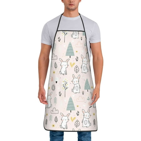 Tideii Rabbit Forest for Tie-up Apron Unisex Waterproof and Stain-Resistant Bib Apron for Kitchen Garden Painting
Tideii Rabbit Forest for Tie-up Apron Unisex Waterproof and Stain-Resistant Bib Apron for Kitchen Garden Painting