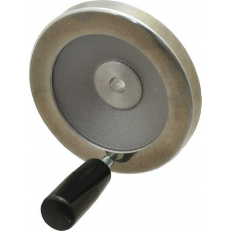 Value Collection 3.94 Diam Aluminum Handwheel with Handle 1.1 Hub Diam