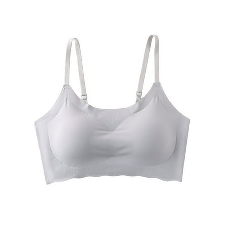 Cindysus Ladies Comfort Invisibles Bra Women Support Bralettes Ice Silk Work Lightly Lined Removable Bralette Grey M (70C/75AB)
Cindysus Ladies Comfort Invisibles Bra Women Support Bralettes Ice Silk Work Lightly Lined Removable Bralette Grey M (70C/75AB)