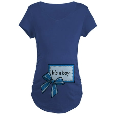 CafePress - Its A Boy! Maternity T Shirt - Maternity Dark T-Shirt