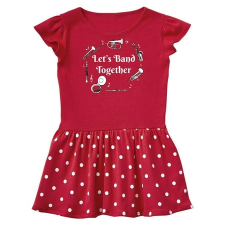 Inktastic Band Together White Text Gift Baby Girl Dress