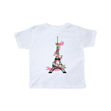 Inktastic Eiffel Tower in Paris with Flowers and Pink Banner Gift Toddler Boy or Toddler Girl T-Shirt
Inktastic Eiffel Tower in Paris with Flowers and Pink Banner Gift Toddler Boy or Toddler Girl T-Shirt