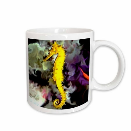 3dRose Sea Horse - Ceramic Mug 15oz (mug_956_2)