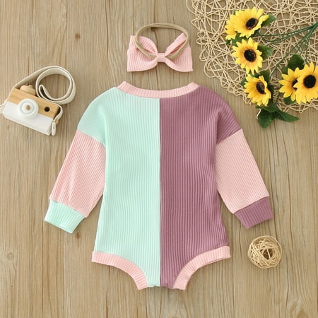 LEEy-world Baby Clothes Baby Girls Boys Animal Autumn Long Sleeve Hooded Bear Ear Romper Bodysuit Warm Clothes A