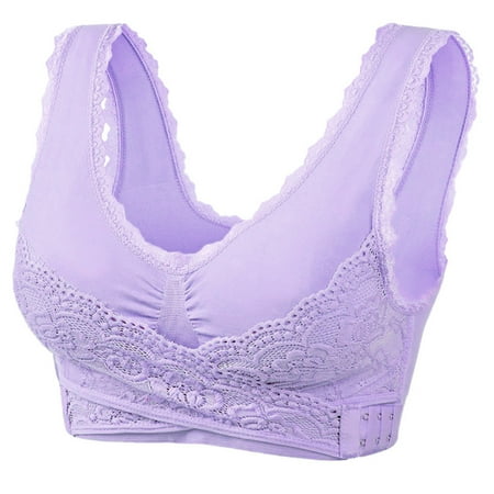 REORIAFEE Women s Bras 3PC Embroidered Comfortable Breathable Bra Underwear No Rims Purple M
REORIAFEE Women s Bras 3PC Embroidered Comfortable Breathable Bra Underwear No Rims Purple M