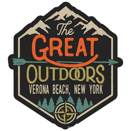 Verona Beach New York The Great Outdoors Design 2-Inch Fridge Magnet