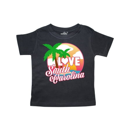 Inktastic I Love South Carolina with Ocean and Palm Trees Gift Toddler Boy or Toddler Girl T-Shirt
Inktastic I Love South Carolina with Ocean and Palm Trees Gift Toddler Boy or Toddler Girl T-Shirt