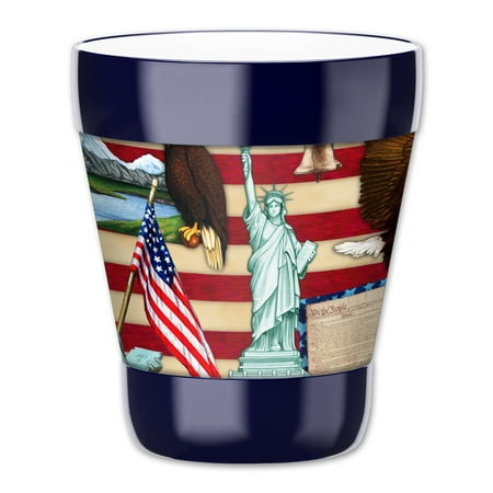 Mugzie 12-Ounce Low Ball Tumbler Drink Cup with Removable Insulated Wetsuit Cover - Americana
Mugzie 12-Ounce Low Ball Tumbler Drink Cup with Removable Insulated Wetsuit Cover - Americana