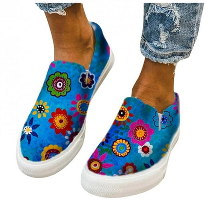 EQWLJWE 2022 Spring Autumn Sneakers Women Round Toe Slip Floral Print Shoes Low Top Flat Canvas Shoes Casual Sneaker Deals Discount Clearance
EQWLJWE 2022 Spring Autumn Sneakers Women Round Toe Slip Floral Print Shoes Low Top Flat Canvas Shoes Casual Sneaker Deals Discount Clearance