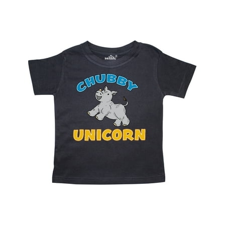 Inktastic Chubby Unicorn-Baby Rhino Gift Toddler Boy or Toddler Girl T-Shirt