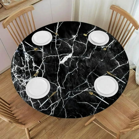 Classic Marble Round Tablecloth For Kitchen Party Waterproof Table Cover Fitted Elastic Edge Outdoor Table Cloth Decorate
Classic Marble Round Tablecloth For Kitchen Party Waterproof Table Cover Fitted Elastic Edge Outdoor Table Cloth Decorate