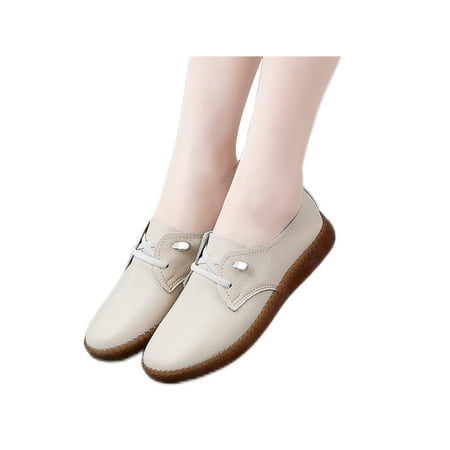 SIMANLAN Womens Slip Resistant Moccasins Lightweight Loafers Daily Breathable Low Top Flats Beige 5
SIMANLAN Womens Slip Resistant Moccasins Lightweight Loafers Daily Breathable Low Top Flats Beige 5