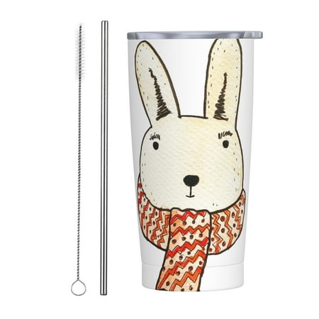Cartoon Rabbit Insulated Stainless Steel Mug Splash-Proof Push-Pull Lid Car Straw Cup - 20 oz
Cartoon Rabbit Insulated Stainless Steel Mug Splash-Proof Push-Pull Lid Car Straw Cup - 20 oz