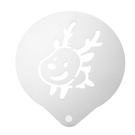 Stainless Steel Christmas Coffee Stencil Barista Cake Decorating Stencil Hollow Deer Baking Template for Latte Cappuccino Cupcake Cookie
Stainless Steel Christmas Coffee Stencil Barista Cake Decorating Stencil Hollow Deer Baking Template for Latte Cappuccino Cupcake Cookie