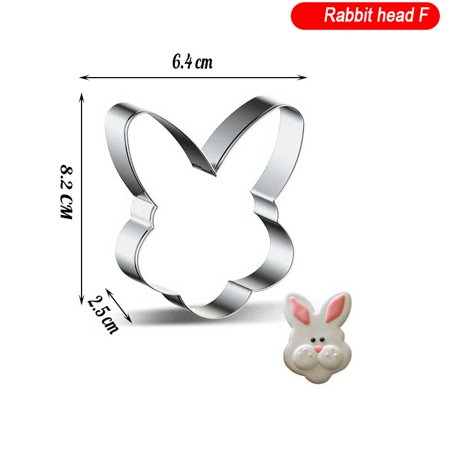 Rabbit Stainless Steel Mold Easter Egg Kitchen Chocolate Accessories 3D Cookie Cutter DIY Baking Dec
Rabbit Stainless Steel Mold Easter Egg Kitchen Chocolate Accessories 3D Cookie Cutter DIY Baking Dec