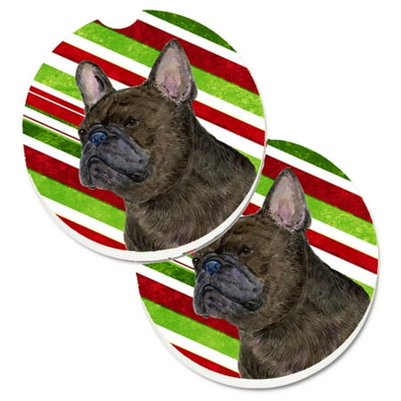 Carolines Treasures SS4588CARC French Bulldog Candy Cane Holiday Christmas Set of 2 Cup Holder Car Coasters Large
Carolines Treasures SS4588CARC French Bulldog Candy Cane Holiday Christmas Set of 2 Cup Holder Car Coasters Large