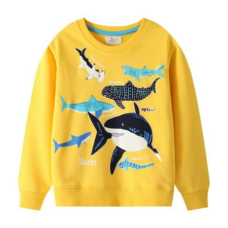 Toddler Unisex Crew Neck Sweatshirt Dinosaur Shirt Long Sleeve Cartoon Pullover Sweater
Toddler Unisex Crew Neck Sweatshirt Dinosaur Shirt Long Sleeve Cartoon Pullover Sweater