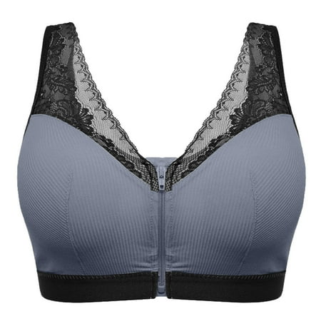 Cptfadh Underwear For Women Pajamas Womens Clothes Women Adjustable Zero-pressure support Bra Front Zipper Support Bra
Cptfadh Underwear For Women Pajamas Womens Clothes Women Adjustable Zero-pressure support Bra Front Zipper Support Bra