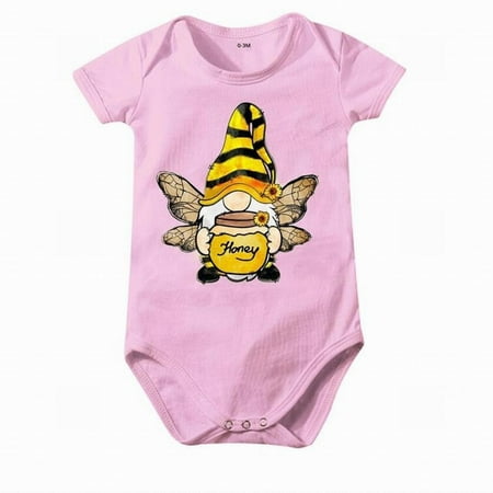 Boys Girls Romper Bee Festival Cartoon Print Honey Short Sleeve Crawl Clothes 1 To 10 Years Old Children Baby Girl Clothes
Boys Girls Romper Bee Festival Cartoon Print Honey Short Sleeve Crawl Clothes 1 To 10 Years Old Children Baby Girl Clothes