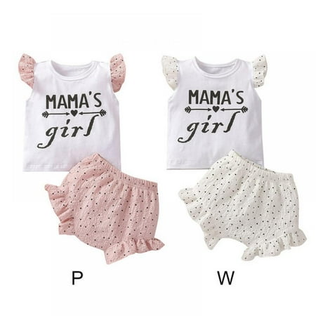 Monfince Summer Children Baby Cute Casual Letter Print Short Sleeve T-shirt Tops+Ruffle Shorts Outfits Set
Monfince Summer Children Baby Cute Casual Letter Print Short Sleeve T-shirt Tops+Ruffle Shorts Outfits Set