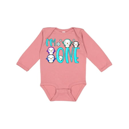 Inktastic I m 1 Cute Penguin Birthday Party Gift Baby Boy or Baby Girl Long Sleeve Bodysuit
Inktastic I m 1 Cute Penguin Birthday Party Gift Baby Boy or Baby Girl Long Sleeve Bodysuit