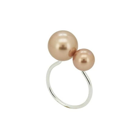 Saro Lifestyle NR370.CH 1.5 in. Pearl Design Napkin Rings Champagne - Set of 4
Saro Lifestyle NR370.CH 1.5 in. Pearl Design Napkin Rings Champagne - Set of 4