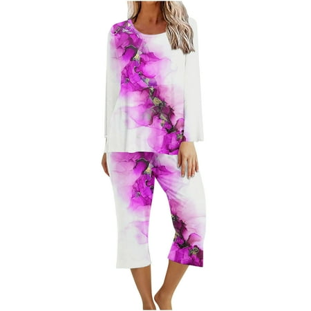 Winter Savings Clearance! Lindreshi Lounge Sets for Women 2 Piece Long Sleeve 2PC Women s Print Round Neck Long Sleeve Two-Piece Comfortable Home Pajamas Set Sports Set
Winter Savings Clearance! Lindreshi Lounge Sets for Women 2 Piece Long Sleeve 2PC Women s Print Round Neck Long Sleeve Two-Piece Comfortable Home Pajamas Set Sports Set