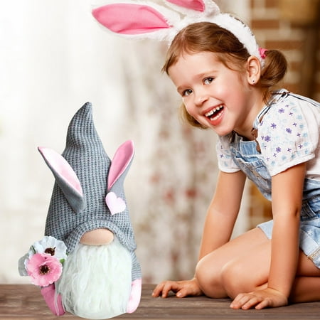 DBYLXMN Man Flower And Spring Easter Bunny Doll Bunny Home Old Easter Ornament Desktop Ornament Ornament Pack
DBYLXMN Man Flower And Spring Easter Bunny Doll Bunny Home Old Easter Ornament Desktop Ornament Ornament Pack