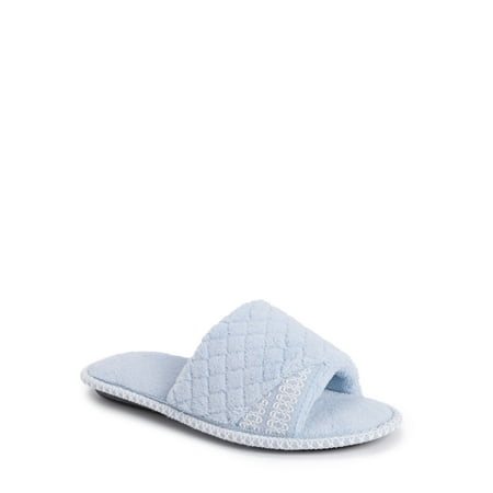 MUK LUKS Women s Sally Open Toe Scuff Slipper
